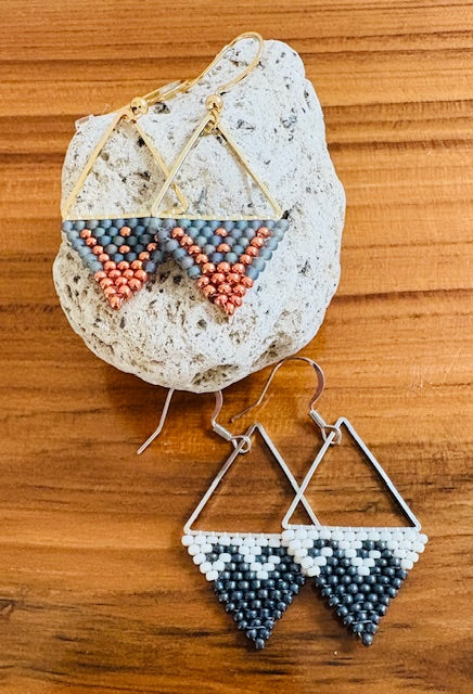 Wave Earrings - Alpine and Ocean