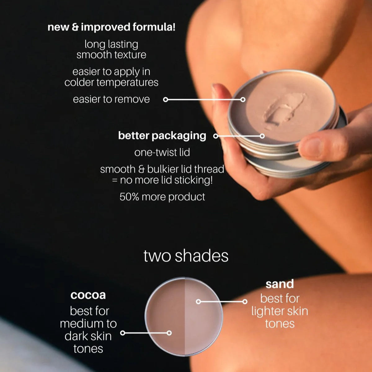 Tuff Stuff Tinted Covering Cream - Natural Zinc