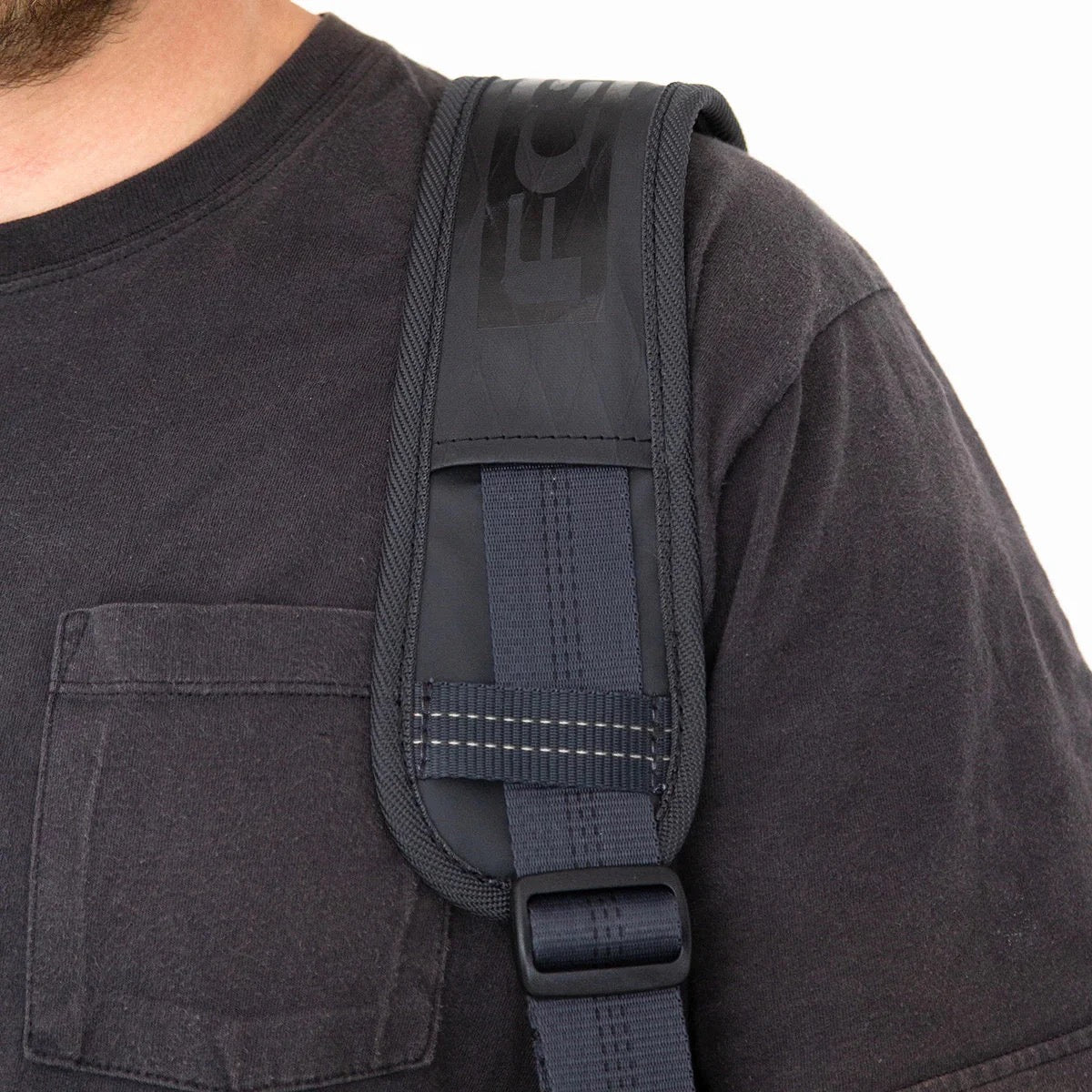 FCS board bag - Travel 1 Hybrid/Funboard Bags Black-Grey