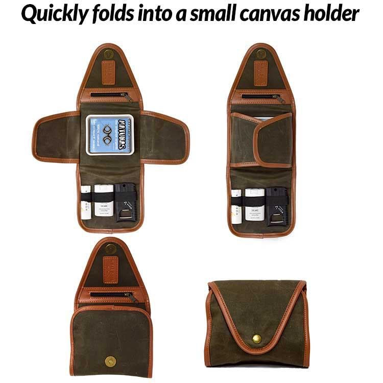 Waxed Canvas Surf Kit