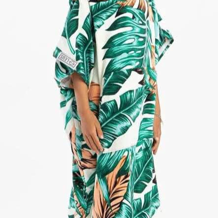Original Eco-Poncho - Jungle Fever (Plush Cotton)
