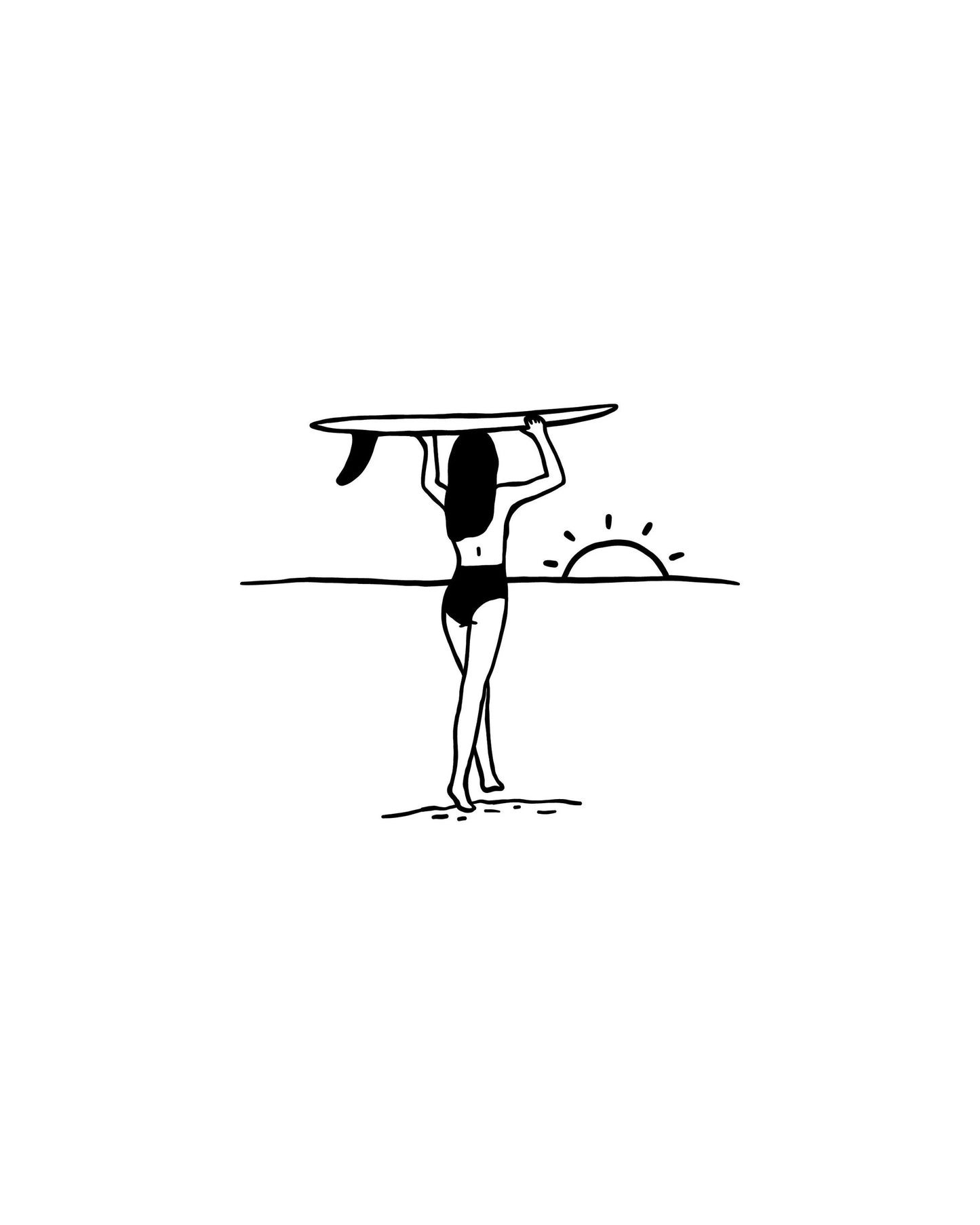 To The Sea Print