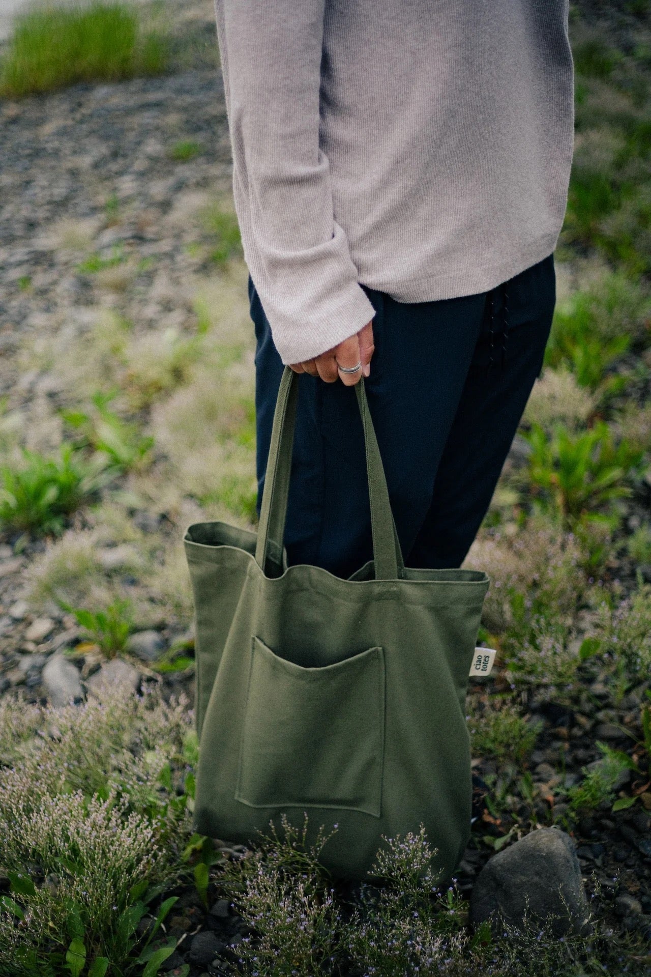 Ciao Canvas Tote Bag