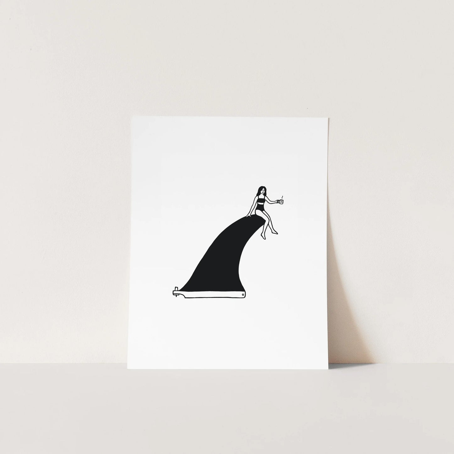 Surf x Coffee Print