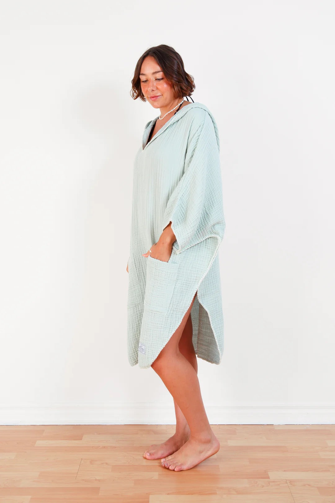 THE COCOON - Women's Muslin Surf Poncho - Tofino Towel Co.