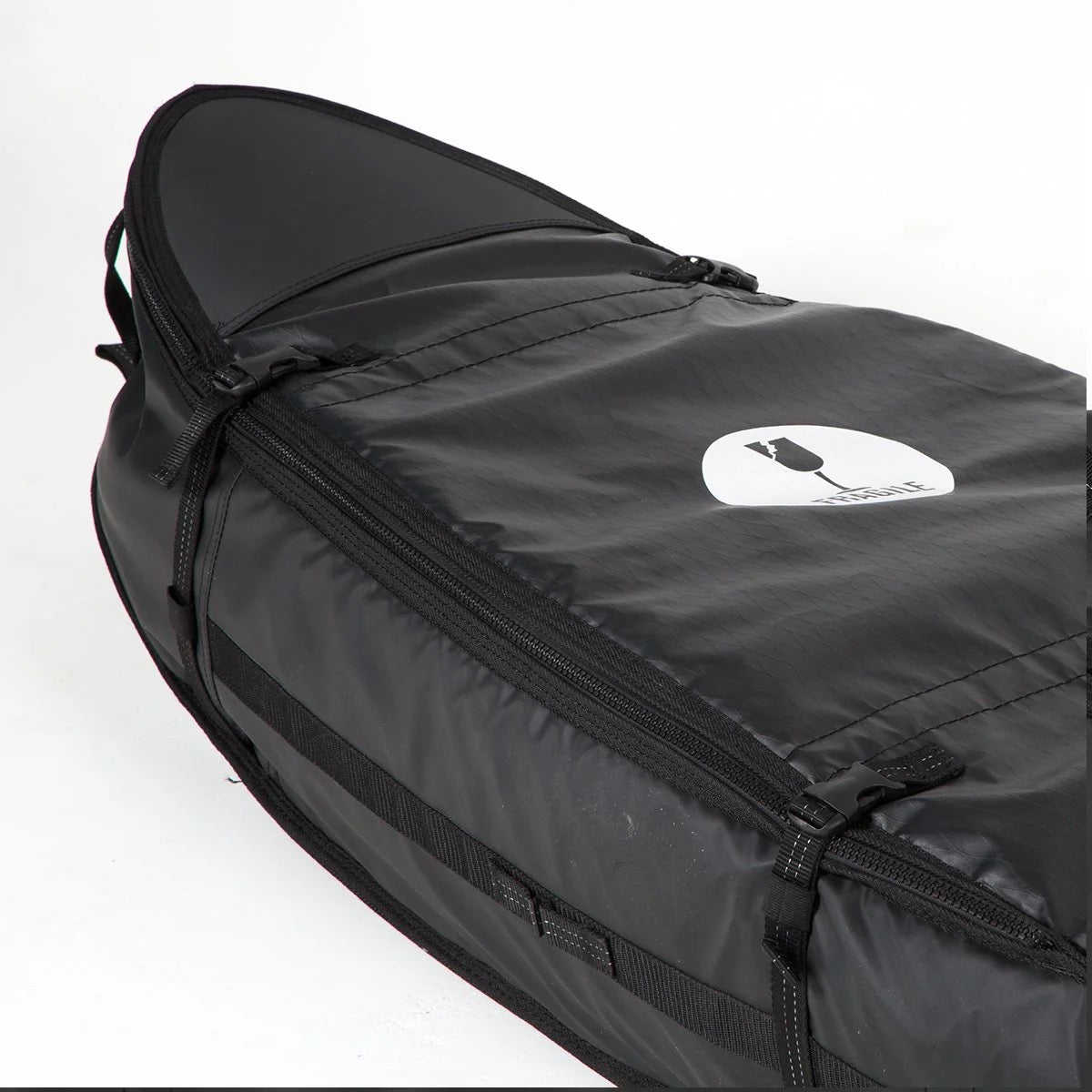 FCS board bag - Travel 3 Hybrid/Funboard Wheelie Bag - 7'0