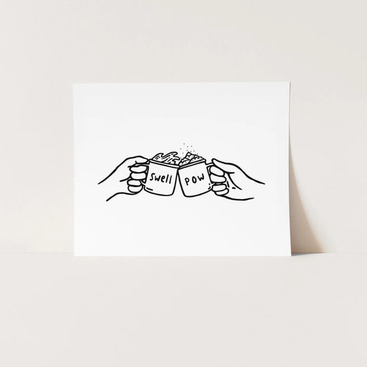 Swell/Pow Print