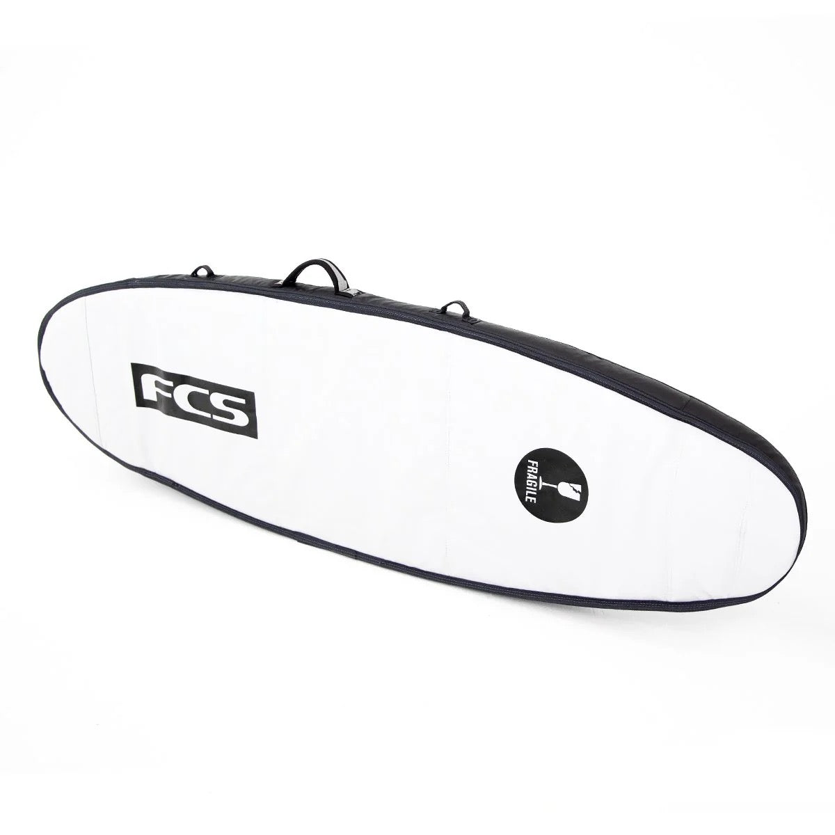 FCS board bag - Travel 2 Hybrid/Funboard bag Black-Grey