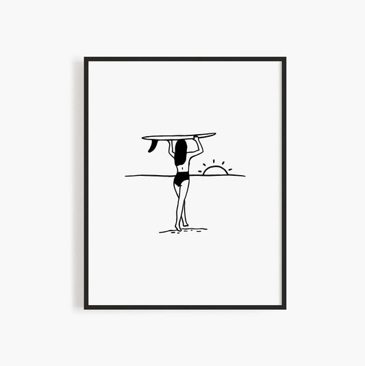 To The Sea Print
